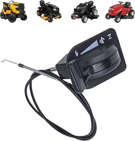 Upgraded 946-05098c 46 INCH Throttle Choke Cable For Cub Cadet Craftsman MTD Lawn Tractor Throttle Cable XT1-LT46 LT50 GT50 GT54 GX54 ST54 XT2-LT54 LX46,Throttle Cable Assembly in Saudi Arabia