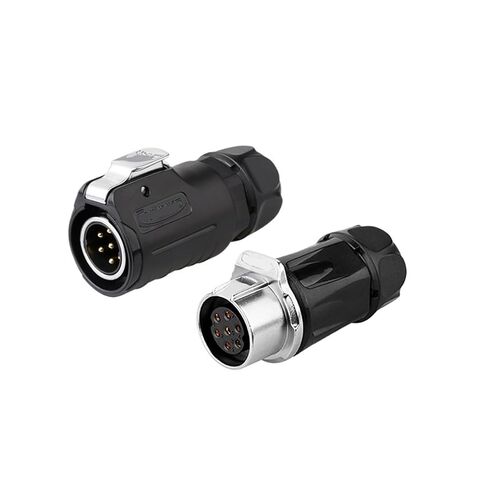 LP-20 Aviation and Socket Connector 7-pin with Barrier Male and Female Butt(Butt Formal wear) in Saudi Arabia