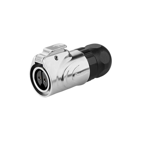 2-pin LP-16 موصل أنثى ذكر صندوق شفة معدني تركيب مقبس الطيران (مقعد عام شفة) in Kuwait