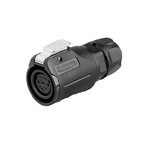 LP16 Aviation 7-pin Power Signal Wiring Industrial Connector(Single Hole Reverse mounting) in Saudi Arabia