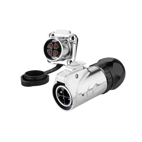 LP-20 Connector Full Metal 4-core Mechanical Equipment Power Signal Aviation Socket(Flange Female seat) in Saudi Arabia