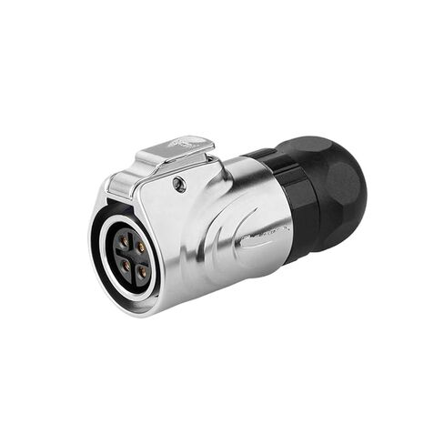 LP16 4-pin Connector Female Male Metal Flange Box Installation Aviation Socket(Flange Reverse Installation) in Saudi Arabia