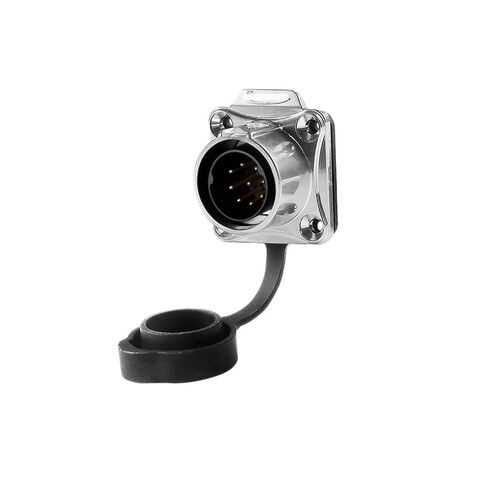 LP-20 Aviation Socket 9-pin Four-Hole Flange Reverse Mount with Fence Female Male Connector(Flange Public seat) in Saudi Arabia