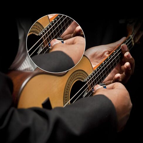 أعواد جيتار كلاسيكية (12 قطعة) للجيتار الكهربائي، والجيتار الصوتي، والمندولين والباس (مقاس واحد، علم الخط الأزرق الرفيع) in Kuwait