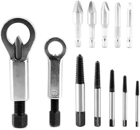CHICIRIS Nut Splitter Extractor Set with Hardened Steel Blades, 12pcs Nut Splitter Kit for DIY Projects and Metalworking in Saudi Arabia
