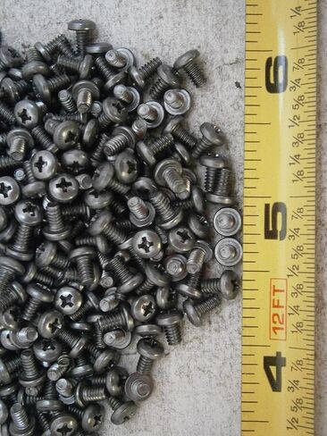 New Pack of Machine Screws #4/40 x 3/16" Long Phillips Pan Head Steel Plain Lot of 93#5307 Multi-Purpose Comprehensive Hardware Fastener Assortment Kit WnyNEH04499 in Saudi Arabia