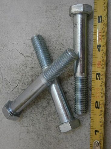 حزمة جديدة من البراغي ذات الغطاء السداسي 1/2-13 × 3-1/2 بوصة طويلة من الفولاذ المطلي بالزنك من الدرجة 2 مجموعة متنوعة من 3#5886 مجموعة أدوات تثبيت شاملة متعددة الأغراض WnyNEH03937 in Kuwait