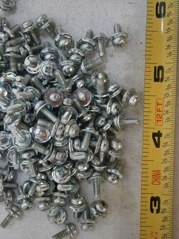 New Pack of Machine Screws M3 x 8 Phillips Pan Head Cone Steel Zinc Lot of 75#2466 Multi-Purpose Comprehensive Hardware Fastener Assortment Kit WnyNEH04870 in Saudi Arabia