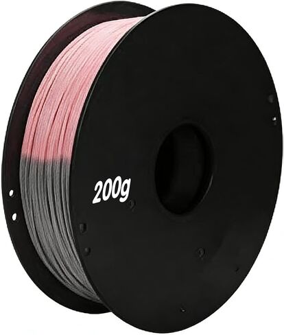 200g Glitter PLA 3D Printer Filament Gradient Twinkling Modeling Material 1.75mm, High Speed Printing Filament, for Sensory & Fidget Star, Dimensional Accuracy 0.02mm Glitter Purple in Saudi Arabia