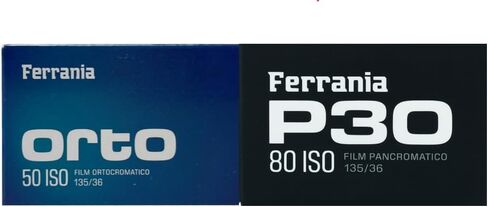 مجموعة اختبار الفيلم Ferrania P30 + orto 50 SW 35 ملم 36 طلقة لكل أنتونKUNZE in Saudi Arabia