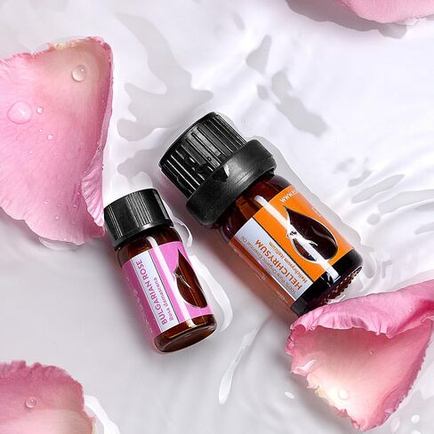 ايسنس بلغاريا زيت الورد العطري العضوي 1/6 أونصة سائلة | 5 مل | الوردة الدمشقية | نقي وطبيعي 100% | غير مخفف | الصف العلاجي | مزرعة مملوكة لعائلة | مقطر بالبخار | غير معدل وراثيًا | نباتي in Kuwait