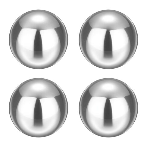 uxcell 10pcs Precision Balls 13/16" Diameter G100 Solid Chrome Steel Bearing Balls for Ball Bearing, Machinery, Automotive, and DIY (Mirror Finish) in Saudi Arabia