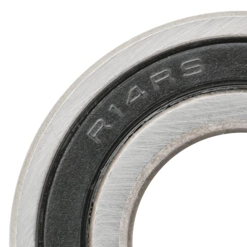 [2-Pack] R14-2RS - Deep Groove Radial Ball Bearing 0.875 in x 1.875 in x 0.5 in (ID x OD x W) | 22.225 mm x 47.625 mm x 12.7 mm (ID x OD x W) with Double Rubber Seal in Saudi Arabia