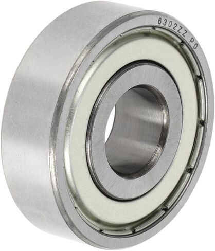ACROPIX 6302ZZ محامل الكرات الأخدود العميق P0 15x42x13mm محامل مشحمة مزدوجة معدنية ختم فضي اللون سكوتر عجلة التزلج - حزمة من 5 in Saudi Arabia