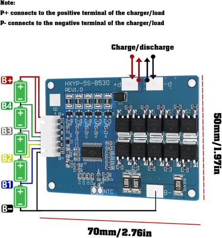 Create idea 5S Lithium Battery Charging Protection PCB Board HXYP-5S-B530 for 18V 21V 30A Battery for Electric Tools in Saudi Arabia