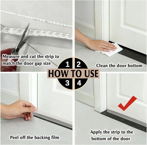 Weather Stripping Door Seal Strip 20 Feet, Silicone Seal Strip Sealing Tape Draft Stopper for Shower Door Bottom, Self Adhesive Insulation Tape for Frame Window Glass Gap (Transparent, 35mm) in Saudi Arabia