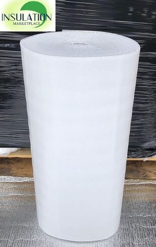 SmartSHIELD -3mm 24"x50ft Reflective Insulation roll, Foam Core Radiant Barrier, Thermal Insulation Shield - Engineered Foil/White Film in Saudi Arabia
