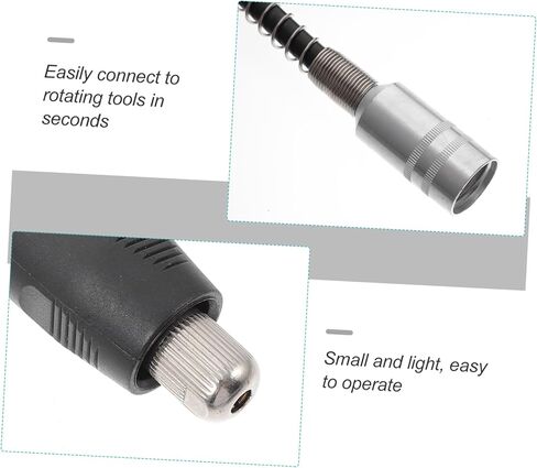 NUOBESTY مجموعة واحدة من عمود تمديد النقش سلك مرن للحفر، سهل التركيب، مادة متينة خفيفة الوزن للمناطق التي يصعب الوصول إليها متوافقة مع المطاحن الكهربائية in Kuwait