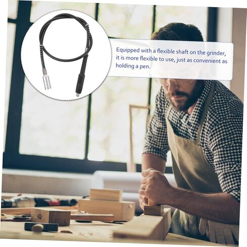 NUOBESTY مجموعة واحدة من عمود تمديد النقش سلك مرن للحفر، سهل التركيب، مادة متينة خفيفة الوزن للمناطق التي يصعب الوصول إليها متوافقة مع المطاحن الكهربائية in Kuwait