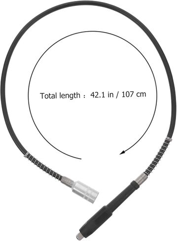 NUOBESTY مجموعة واحدة من عمود تمديد النقش سلك مرن للحفر، سهل التركيب، مادة متينة خفيفة الوزن للمناطق التي يصعب الوصول إليها متوافقة مع المطاحن الكهربائية in Kuwait