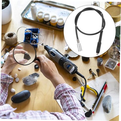 SHINEOFI 1Set Engraving Flexible Cord Extension Shaft for Drill Soft Axle Attachment for Convenient Use Tight Spaces for Electric Grinders and Engraving Machines in Saudi Arabia