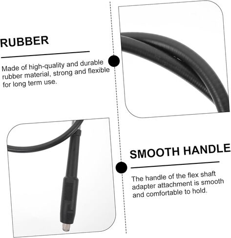 SHINEOFI 1Set Engraving Flexible Cord Extension Shaft for Drill Soft Axle Attachment for Convenient Use Tight Spaces for Electric Grinders and Engraving Machines in Saudi Arabia