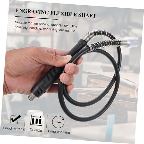 مجموعة واحدة من NUOBESTY سلك تمديد النقش مرفق مثقاب مرن للنحت الدقيق والتلميع للمساحات الضيقة والعمل التفصيلي وقبضة مريحة وسريعة in Kuwait