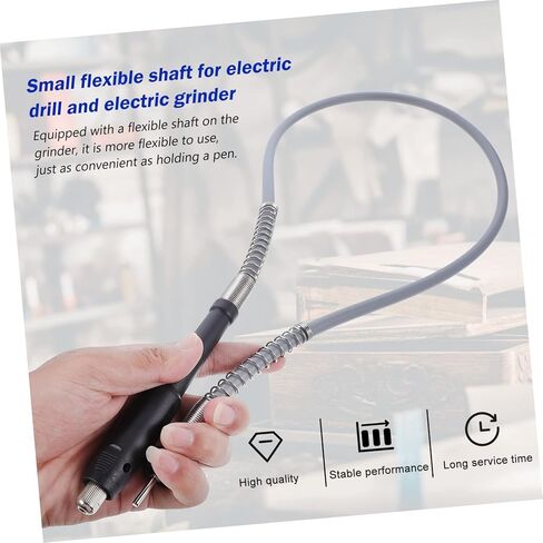 Flexible Drill Extension Shaft Adapter Drill Flexible Flex Shaft Compatible with Polishing Kits Grinding Wheels and Rotary Tools Durable in Saudi Arabia