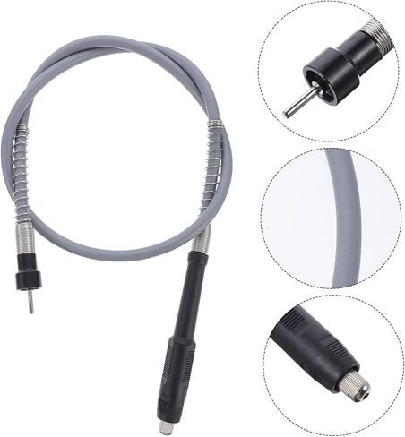 Flexible Drill Extension Shaft Adapter Drill Flexible Flex Shaft Compatible with Polishing Kits Grinding Wheels and Rotary Tools Durable in Saudi Arabia