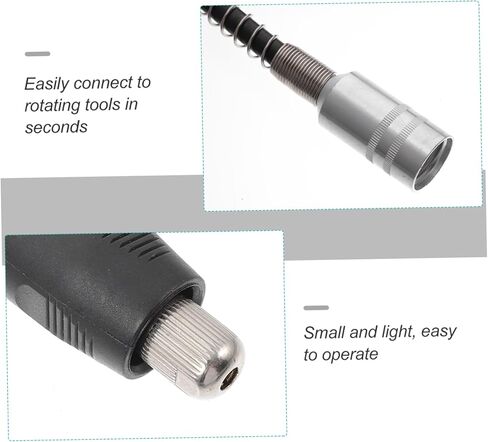 POPETPOP Engraving Extension Cord Set Flexible Drill Shaft for Rotary Grinder and Woodworking Tools Compatible Engraving Machines 1-Piece in Saudi Arabia