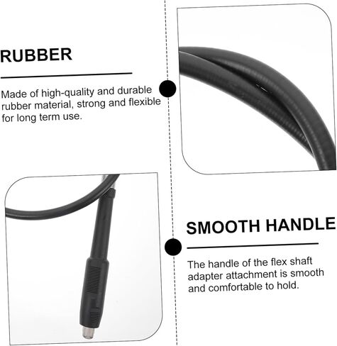 POPETPOP Engraving Extension Cord Set Flexible Drill Shaft for Rotary Grinder and Woodworking Tools Compatible Engraving Machines 1-Piece in Saudi Arabia