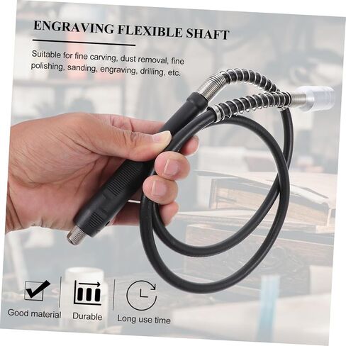 Holibanna آلة النقش تمديد رمح مرنة أداة دوارة محرك الحبل متوافق 1 مجموعة أنبوب الحفر عالية الدقة للهواة والمشاريع DIY in Kuwait