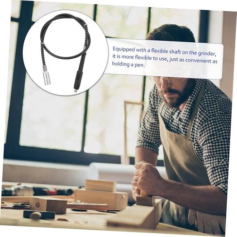 Holibanna آلة النقش تمديد رمح مرنة أداة دوارة محرك الحبل متوافق 1 مجموعة أنبوب الحفر عالية الدقة للهواة والمشاريع DIY in Kuwait