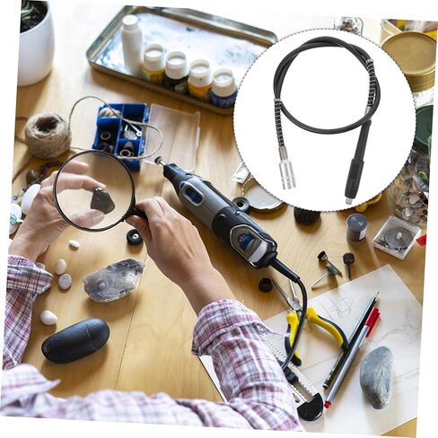 Holibanna آلة النقش تمديد رمح مرنة أداة دوارة محرك الحبل متوافق 1 مجموعة أنبوب الحفر عالية الدقة للهواة والمشاريع DIY in Kuwait