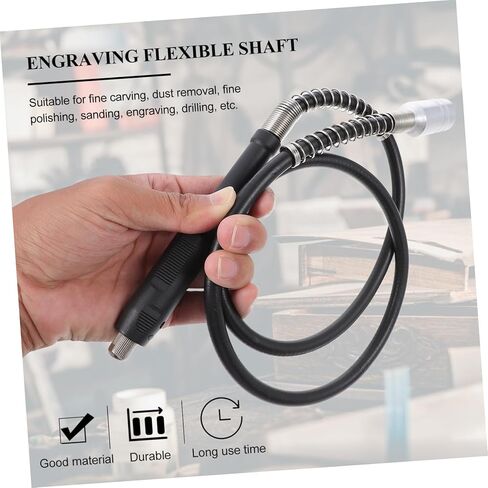 NUOBESTY مجموعة واحدة من عمود تمديد النقش المرن وخط تمديد المثقاب للأدوات الكهربائية سهلة التركيب لتلميع النحت الدقيق والحفر التي يصعب الوصول إليها in Kuwait