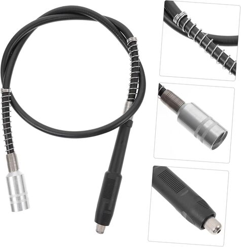 NUOBESTY مجموعة واحدة من عمود تمديد النقش المرن وخط تمديد المثقاب للأدوات الكهربائية سهلة التركيب لتلميع النحت الدقيق والحفر التي يصعب الوصول إليها in Kuwait