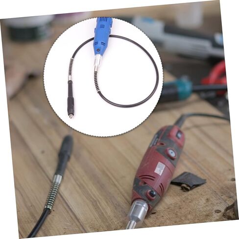 NUOBESTY مجموعة واحدة من عمود تمديد النقش المرن وخط تمديد المثقاب للأدوات الكهربائية سهلة التركيب لتلميع النحت الدقيق والحفر التي يصعب الوصول إليها in Kuwait