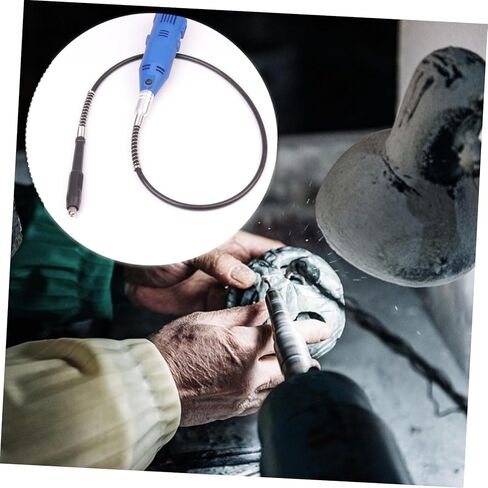 NUOBESTY مجموعة واحدة من عمود تمديد النقش المرن وخط تمديد المثقاب للأدوات الكهربائية سهلة التركيب لتلميع النحت الدقيق والحفر التي يصعب الوصول إليها in Kuwait