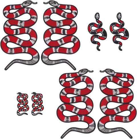INFUNLY 3PCS Evil Eyes Heart Bead Patch Vintage Rhinestone Patch Sew On Evil Eyes Embroidered Patch Black/White/Red Sparkling Red Love Applique for Clothing Jeans Jackets Handbag Shoes in Saudi Arabia