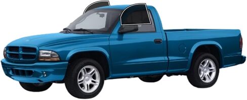AUTOTEK Precut Windows Tint Film All Sides Cars Sun Blocking Protection Privacy Anti Shatter Glass 2 Ply Film Any Tint Shade kit for Dodge Dakota Standard 1997-2004 in Saudi Arabia