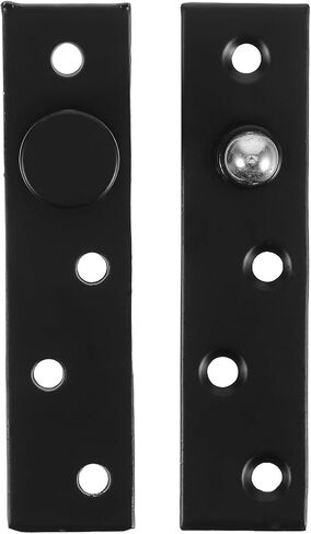 Didiseaon Heavy Duty 360° Stainless Steel Pivot Door Hinge Matte Black Large Eccentric Invisible Hidden Cabinet Hinge for Wood Doors in Saudi Arabia
