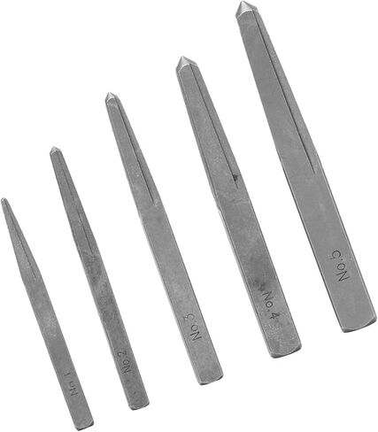 Broken Screw Extractor Set, 5pcs Bolt Extractor Kit Broken Damaged Bolt Removal Tool Square Type Easy Take Out Removing Tool in Kuwait