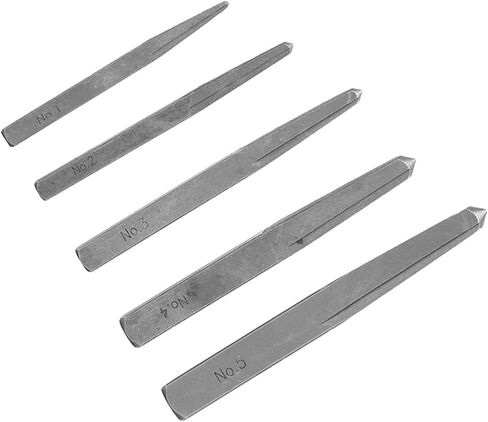 Broken Screw Extractor Set, 5pcs Bolt Extractor Kit Broken Damaged Bolt Removal Tool Square Type Easy Take Out Removing Tool in Kuwait