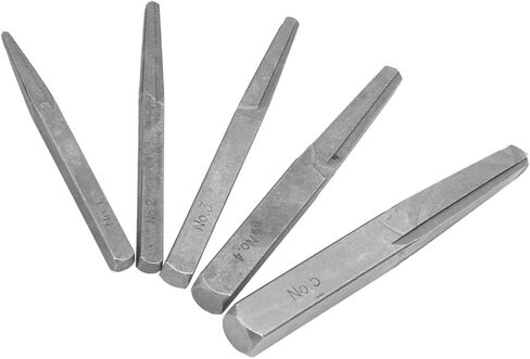 Broken Screw Extractor Set, 5pcs Bolt Extractor Kit Broken Damaged Bolt Removal Tool Square Type Easy Take Out Removing Tool in Kuwait