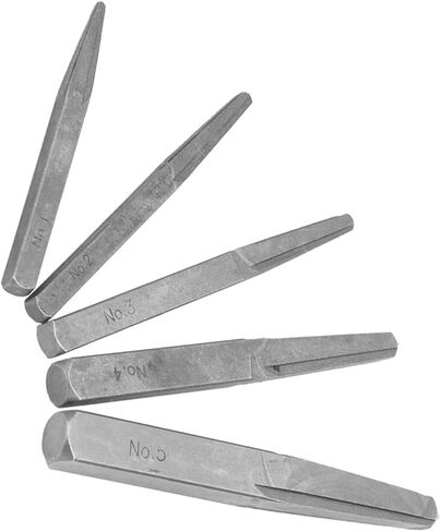 Broken Screw Extractor Set, 5pcs Bolt Extractor Kit Broken Damaged Bolt Removal Tool Square Type Easy Take Out Removing Tool in Kuwait