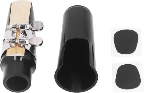 Professional Alto Saxophone Head Set with Mouthpiece, ABS Material, Enhanced Sound Clarity for Student and Beginner Practice, Durable Musical Instrument Accessories Comfortable in Saudi Arabia