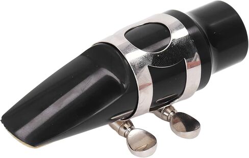 Professional Alto Saxophone Head Set with Mouthpiece, ABS Material, Enhanced Sound Clarity for Student and Beginner Practice, Durable Musical Instrument Accessories Comfortable in Saudi Arabia