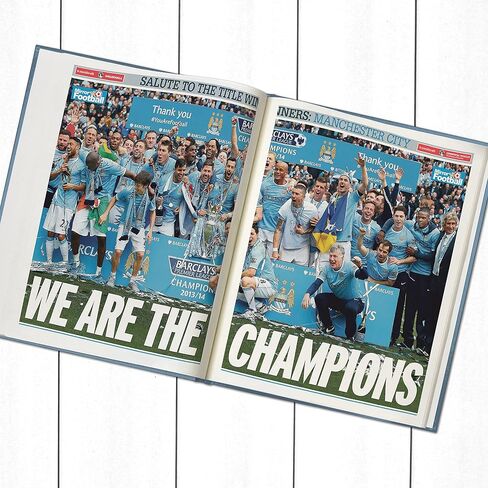 Signature gifts Manchester United UK English Football History Book - Last Minute Man U Soccer Fan Gift - Soccer History Told Through Archive Newspaper Coverage (Manchester United - Man Utd) in Saudi Arabia