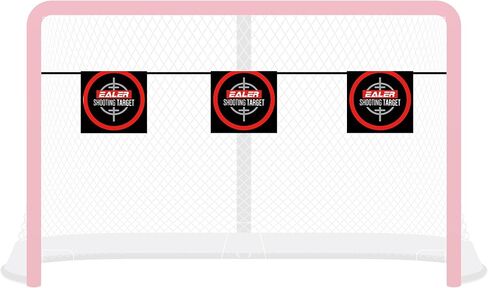 Ealer 26 ″ Triangle Hockey Passer Rebounder-22 ″ × 22 ″ سطح الارتداد ｜ 3 طفرات جليدية قابلة للتراجع ｜ مدرب فولاذي شاق ｜ زاوية متعددة القابلة للتعديل ｜ مجموعة سهلة ｜ محمولة على/إيقاف تشغيل الباك. in Kuwait