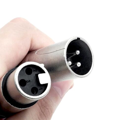 Connector Audio Plug Microphone Plug 3pin Speaker Connector Male Female Colour Mic Connector 10Pcs(Black female10pc) in Saudi Arabia